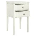 Safavieh Toby End Table- White Birch - 29.7 x 14.2 x 16.9 in. AMH6625D